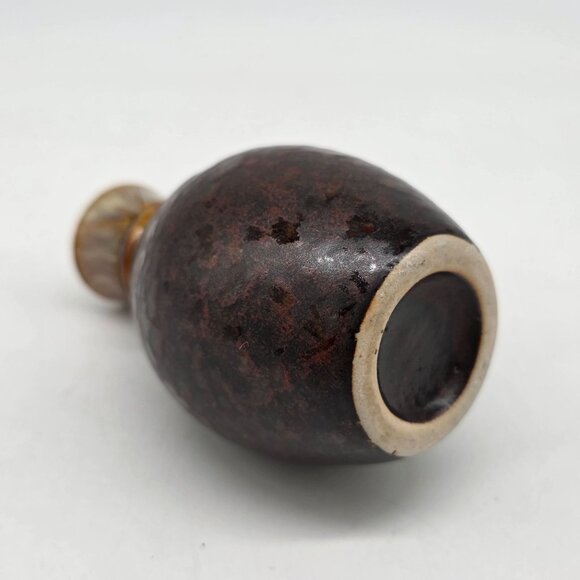 Decorative Handmade Ceramic Vase With Beaded Charms & "Family" Pendant - Picture 7 of 7